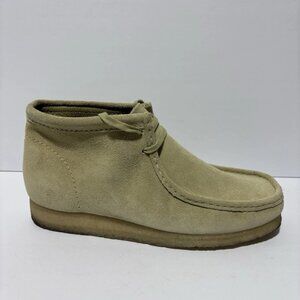 Clark’s Men’s Wallabee Maple Suede Lace-Up Boots, Size 12 D